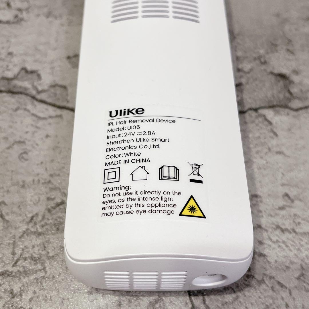 美品 Ulike Air3 UI06 脱毛器 VIO対応 ユーライク ホワイト