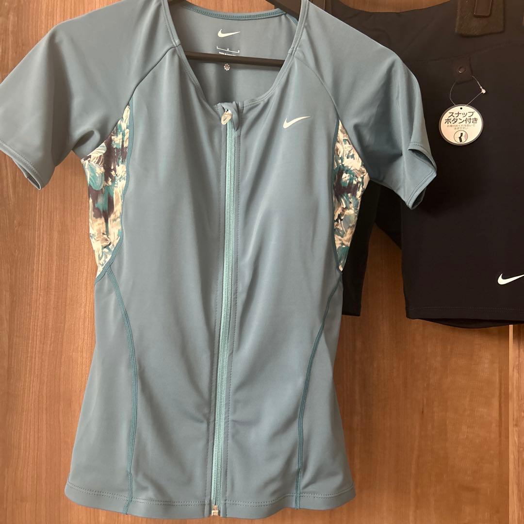 【kojikoji】ナイキ　フィットネス水着　袖付き　半袖　スパッツ