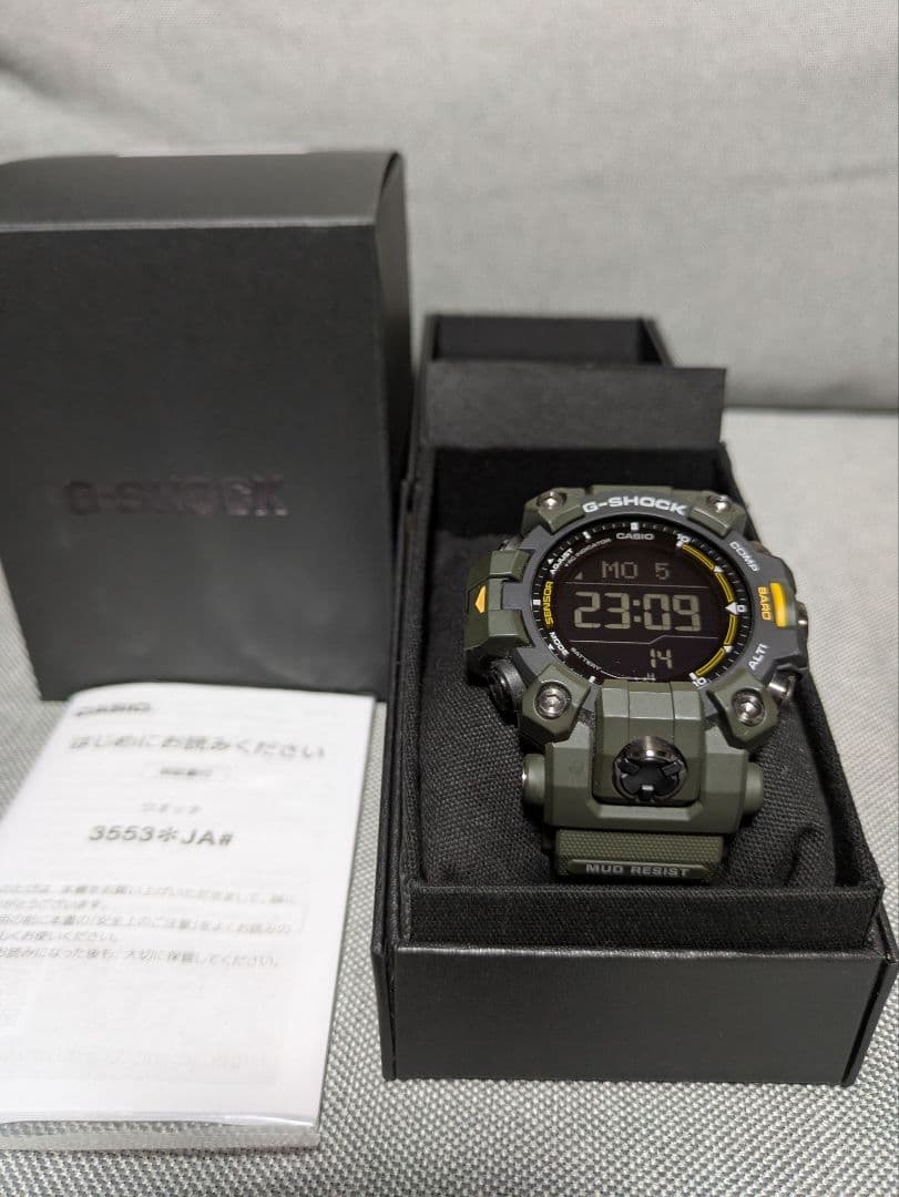 ◆美品◆カシオ◆GW-9500-3JF◆マッドマン◆G-SHOCK◆Mudman