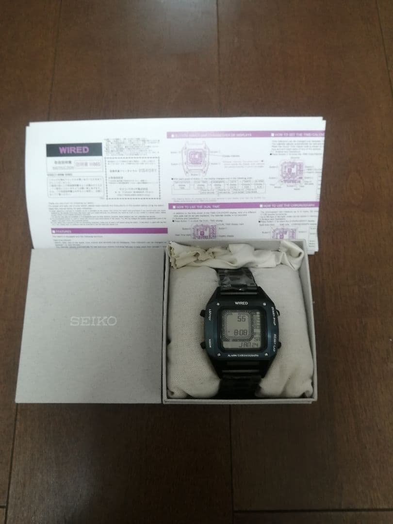 最終値新品未使用セイコー ワイアード デジボーグ　ビームス1600本限定 モデル