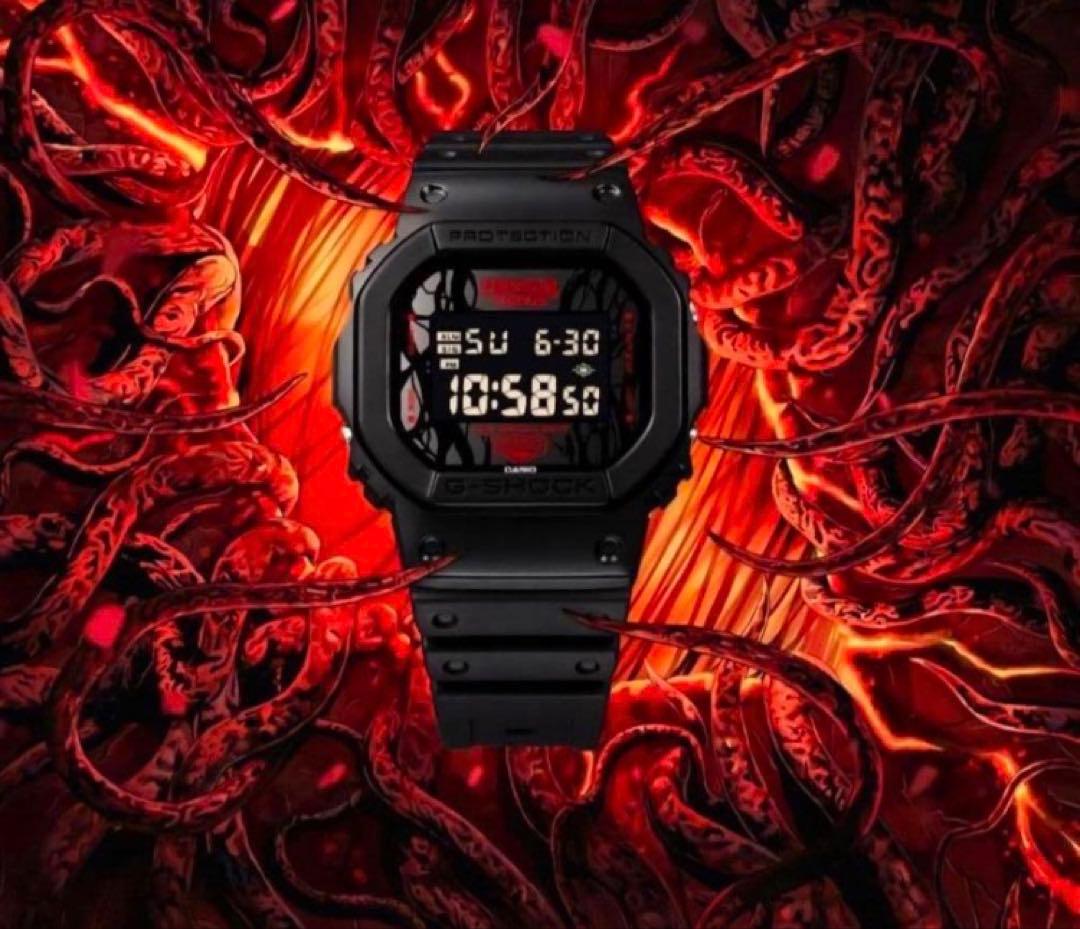 CASIO Stranger Things DW-5600STT-1JR 新品