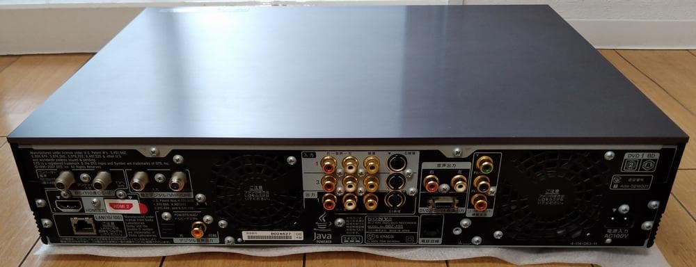 SONY ブルーレイレコーダー500GB BDZ-X95 2番組同時録画