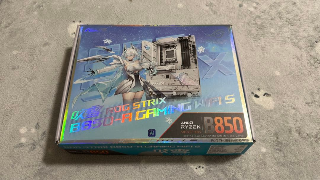 ROG Strix B850-A GAMING WIFI S吹雪中国限定