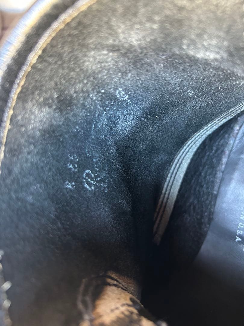 ラッセルモカシン　Russell モカシンブーツ ブラック