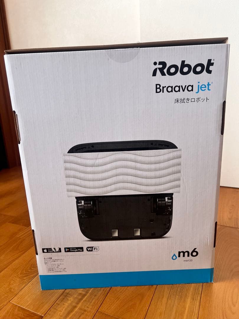 新品未使用　iRobot Braava jet m6 ロボット掃除機