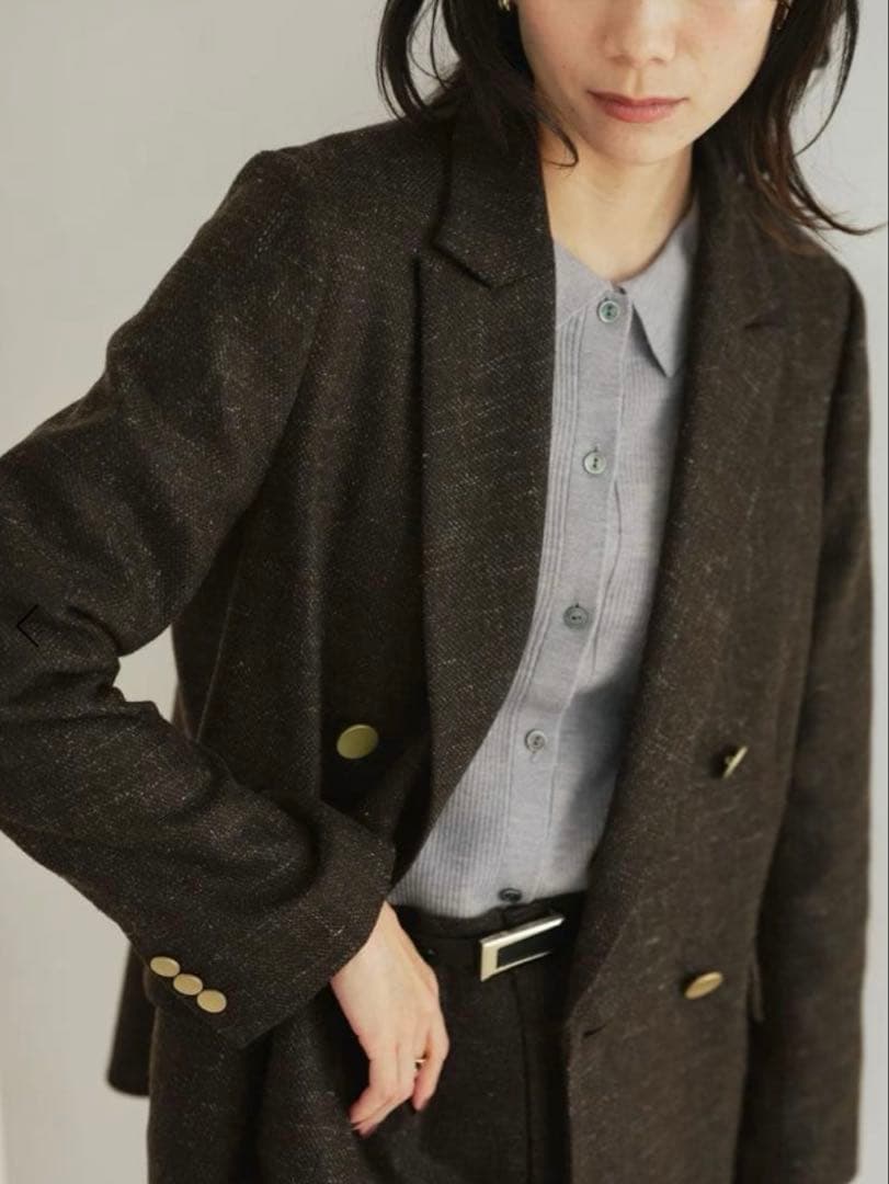 グリーンレーベルリラクシング　スラブダブルジャケット