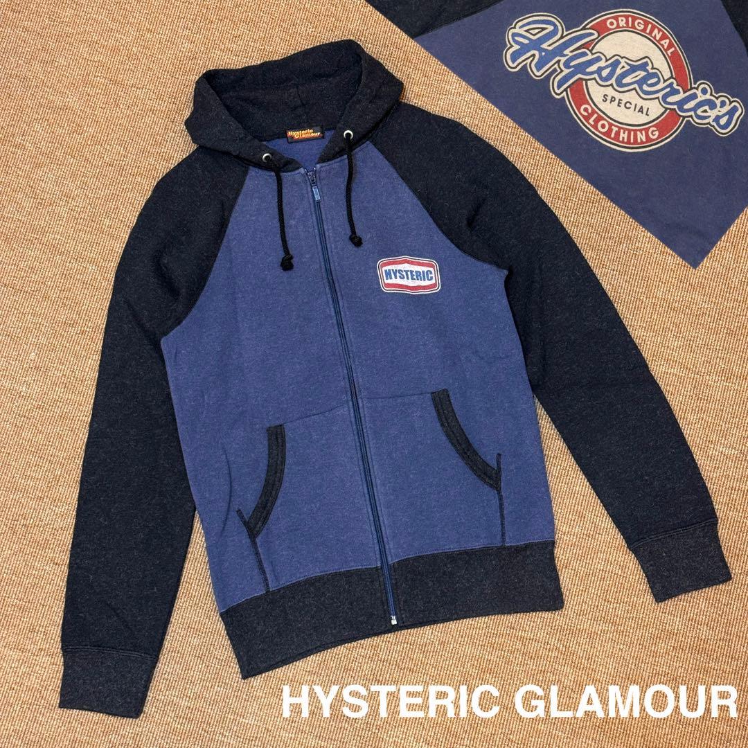30％⬇️初期タグ⭐️HYSTERIC GLAMOUR スウェット ジップパーカー