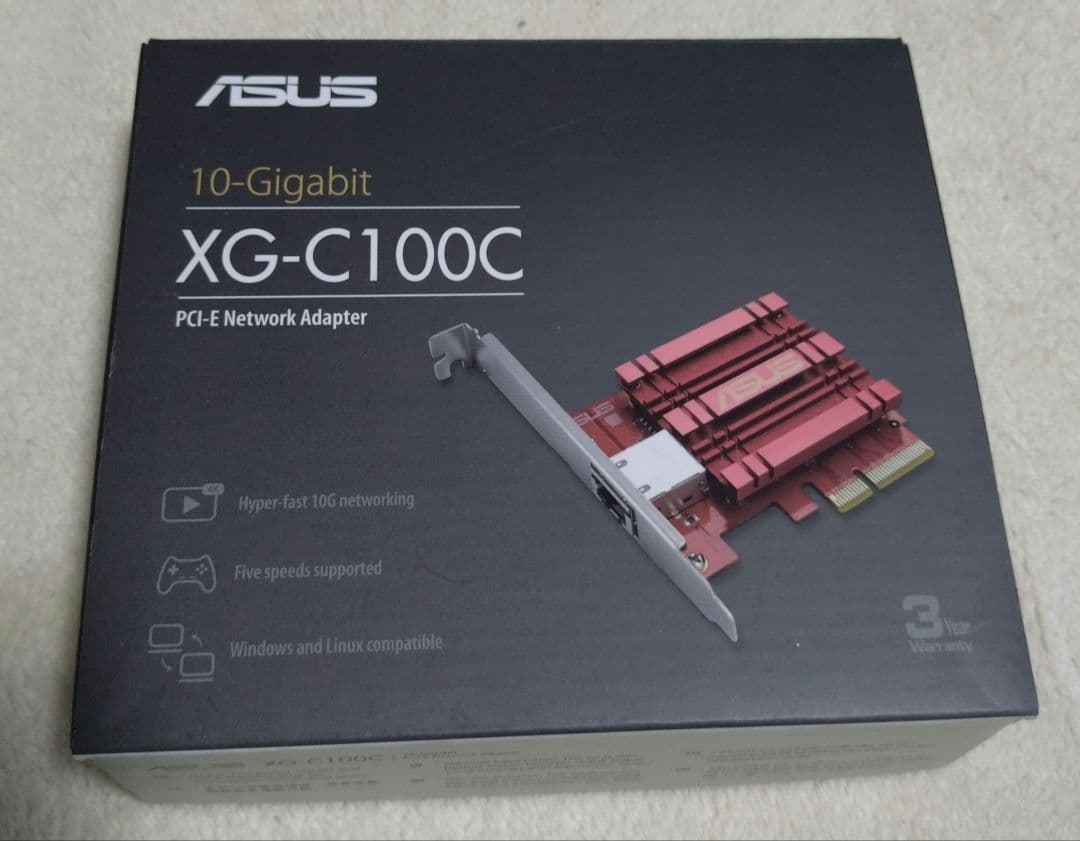 ASUS 10Gネットワークアダプター XG-C100C