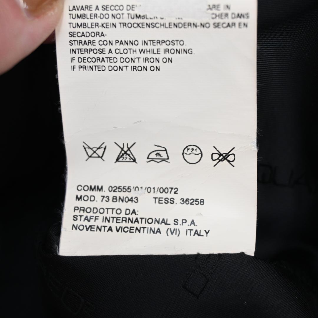 ★47649 ディースクエアード テーラードジャケット ブラック