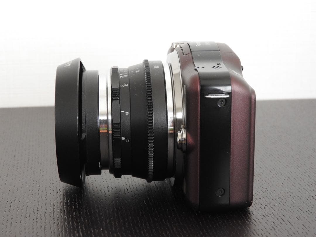 LUMIX GF3 ミラーレスカメラ 25mm f1.8 単焦点 PERGEAR