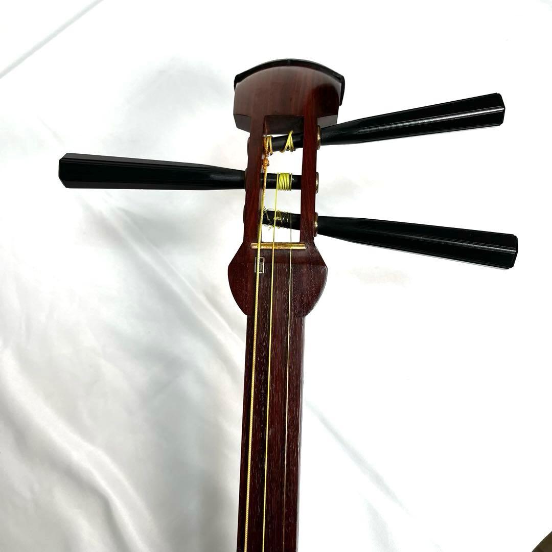 b*n様 三味線 中棹 東さわり ケース 歌集付き　オークション