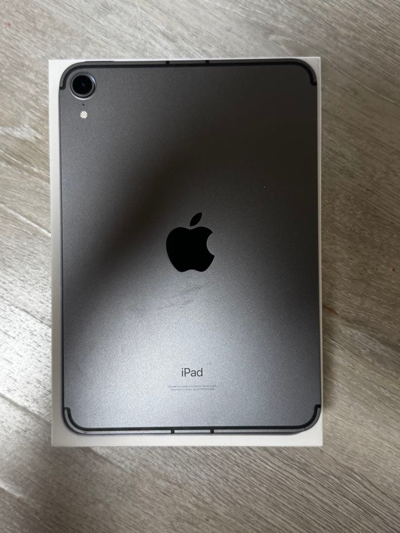 iPad mini第6世代　Wi-Fiセルラーモデル　64Gスペースグレイ