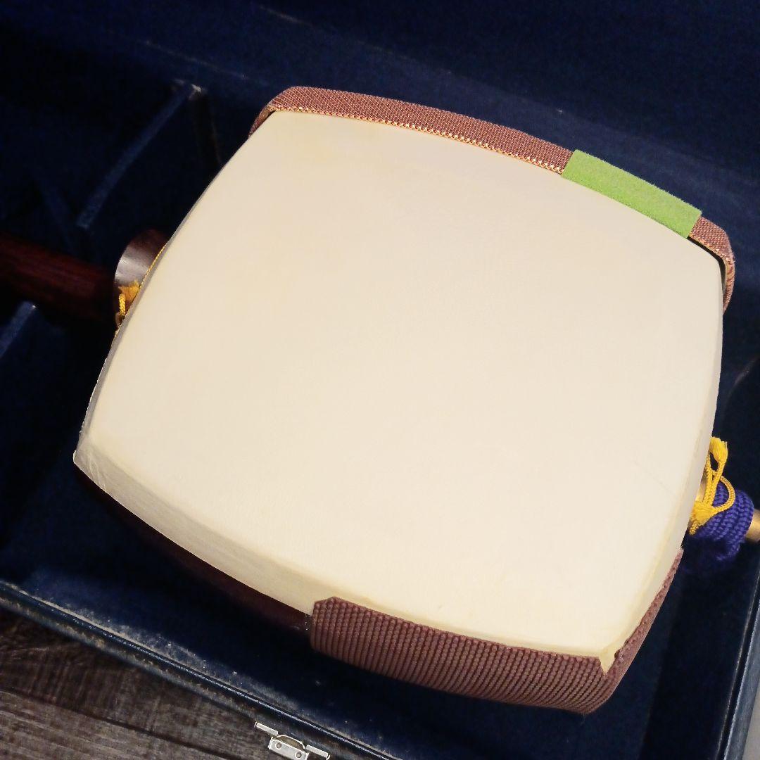 【現状品】三味線 本体 ハードケース付き 和楽器 弦楽器 和風 弦楽器