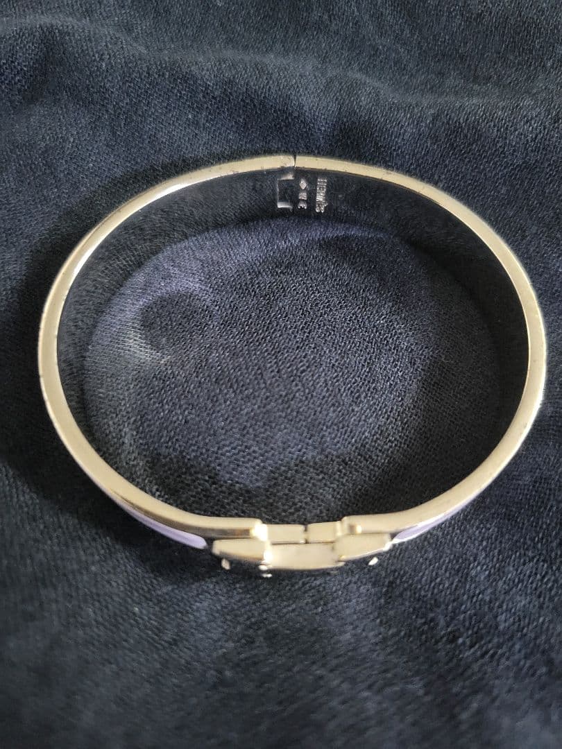 エルメス　クリッククラック　シルバー×ライトパープル