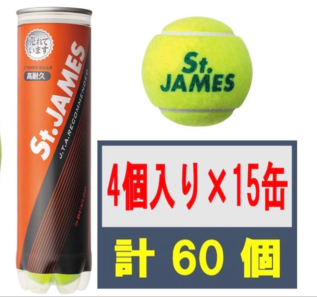 St.JAMES テニスボール 60個入り