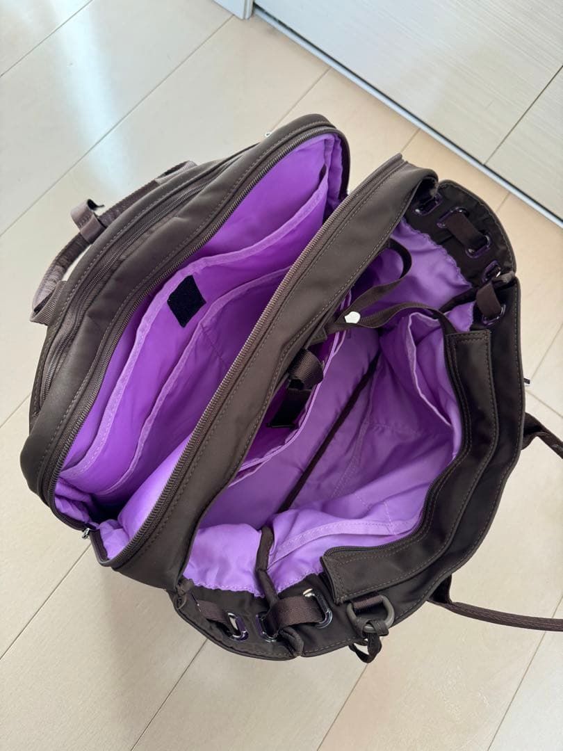 【華】SELENT ETHER トートバッグ ブラウン