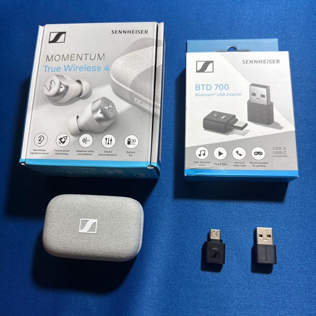 イヤホン MOMENTUM True Wireless 4 + BTD700