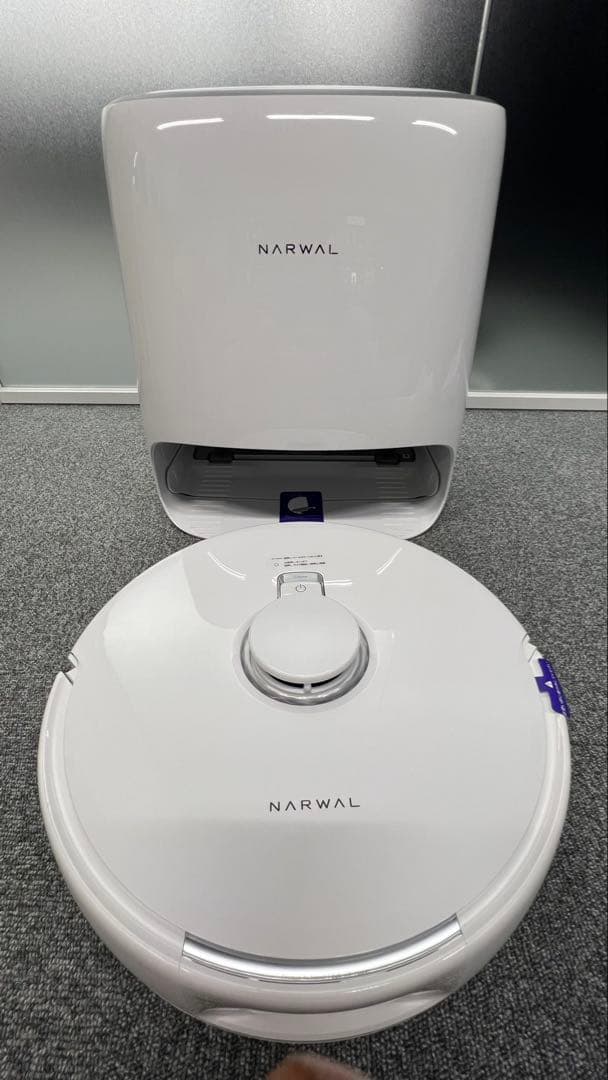 ホワイト ロボット掃除機本体