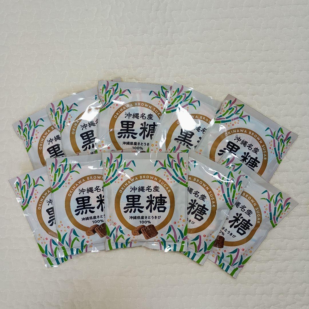 沖縄県産 黒糖 　個包装（7個×6〜10袋）
