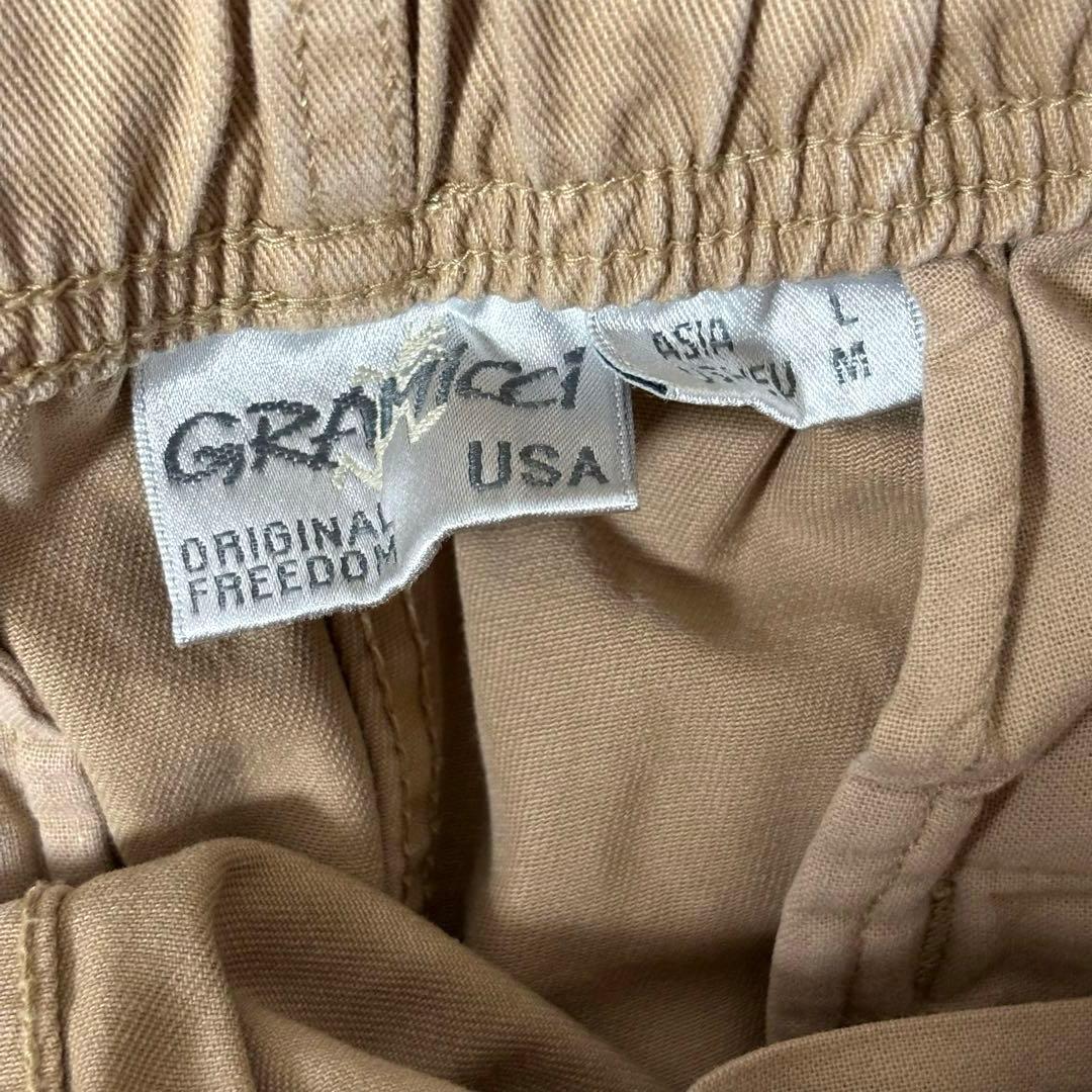 FCRB × GRAMICCI ハーフパンツ　ロゴ　コラボ　ベージュ　L