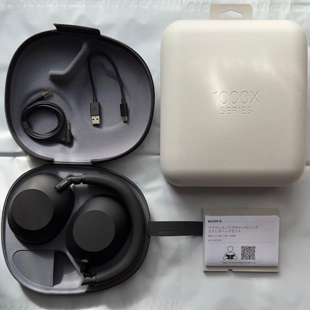 【美品】SONY WH-1000XM6 ブラック