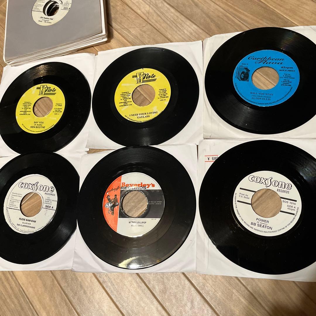 b*e様 レゲエ7インチレコードまとめ売り　70枚　良盤名曲多数！