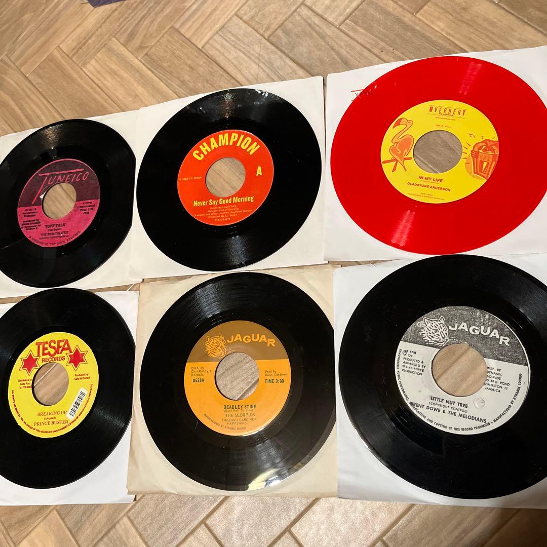 b*e様 レゲエ7インチレコードまとめ売り　70枚　良盤名曲多数！