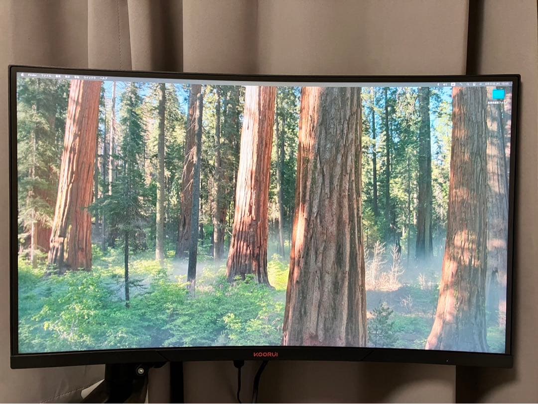 値下げ！KOORUI 27インチワイドモニター