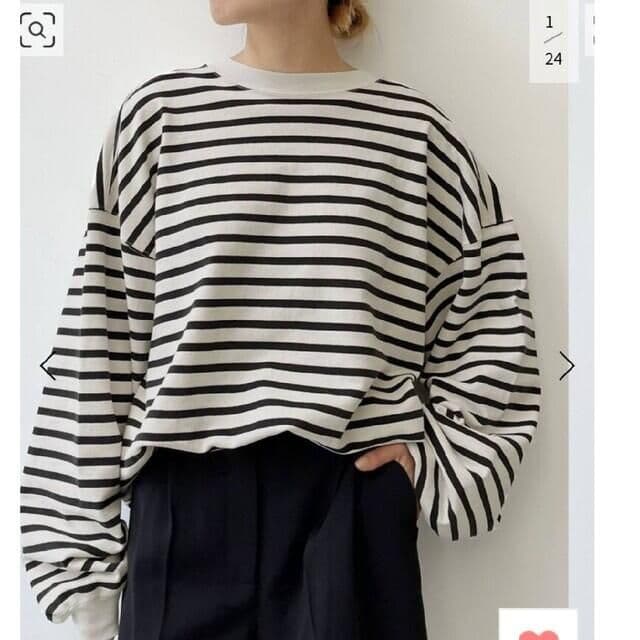 アパルトモンREMI RELIEF Border L/S T-SH