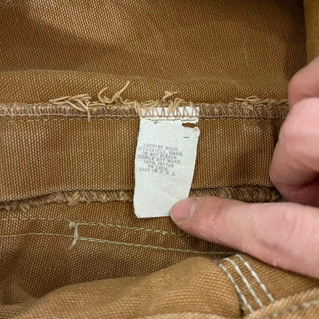 USA製 70's Carhartt カーハート ダブルニー