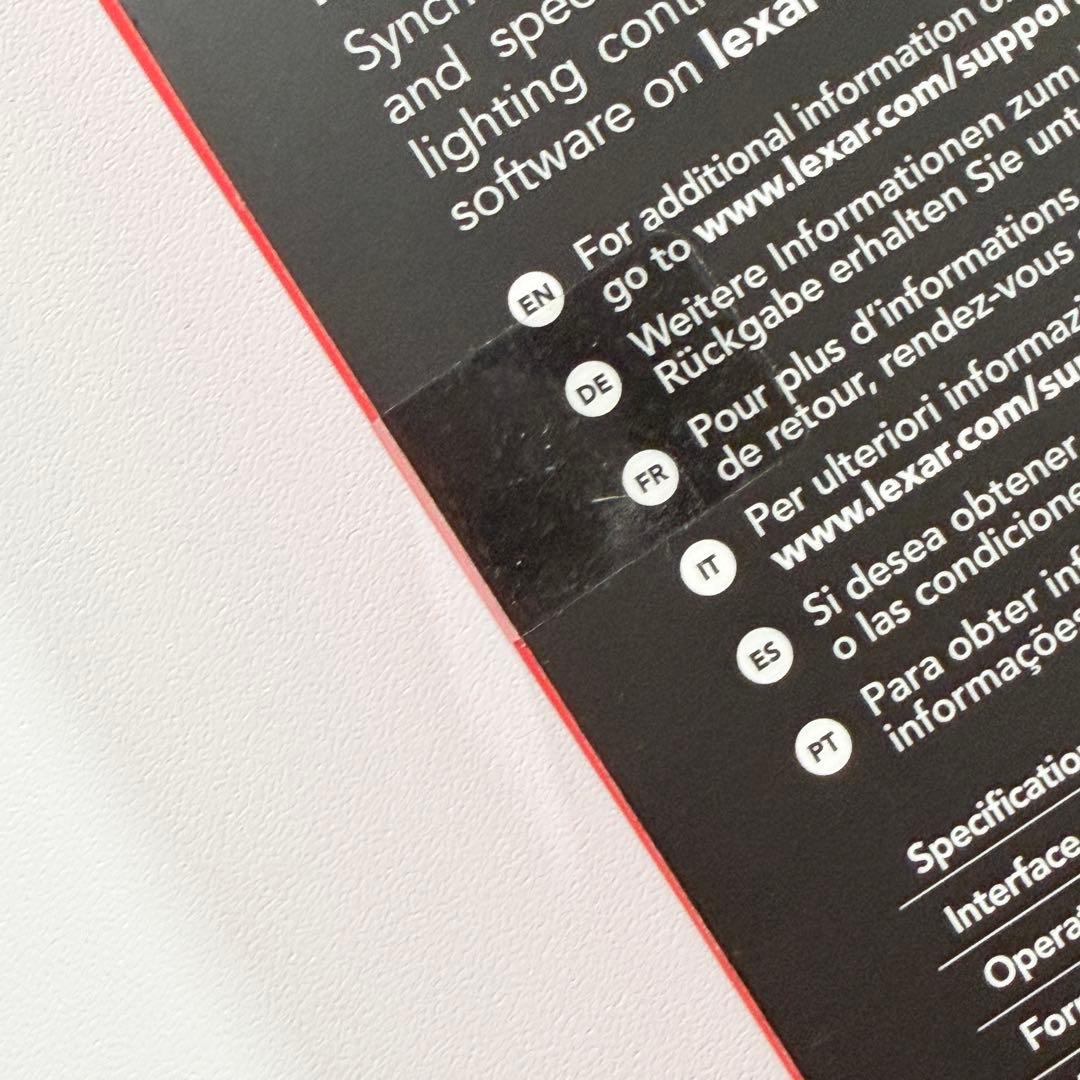 【新品未開封】Lexar DDR5-6000 32GBメモリ（16GBx2）