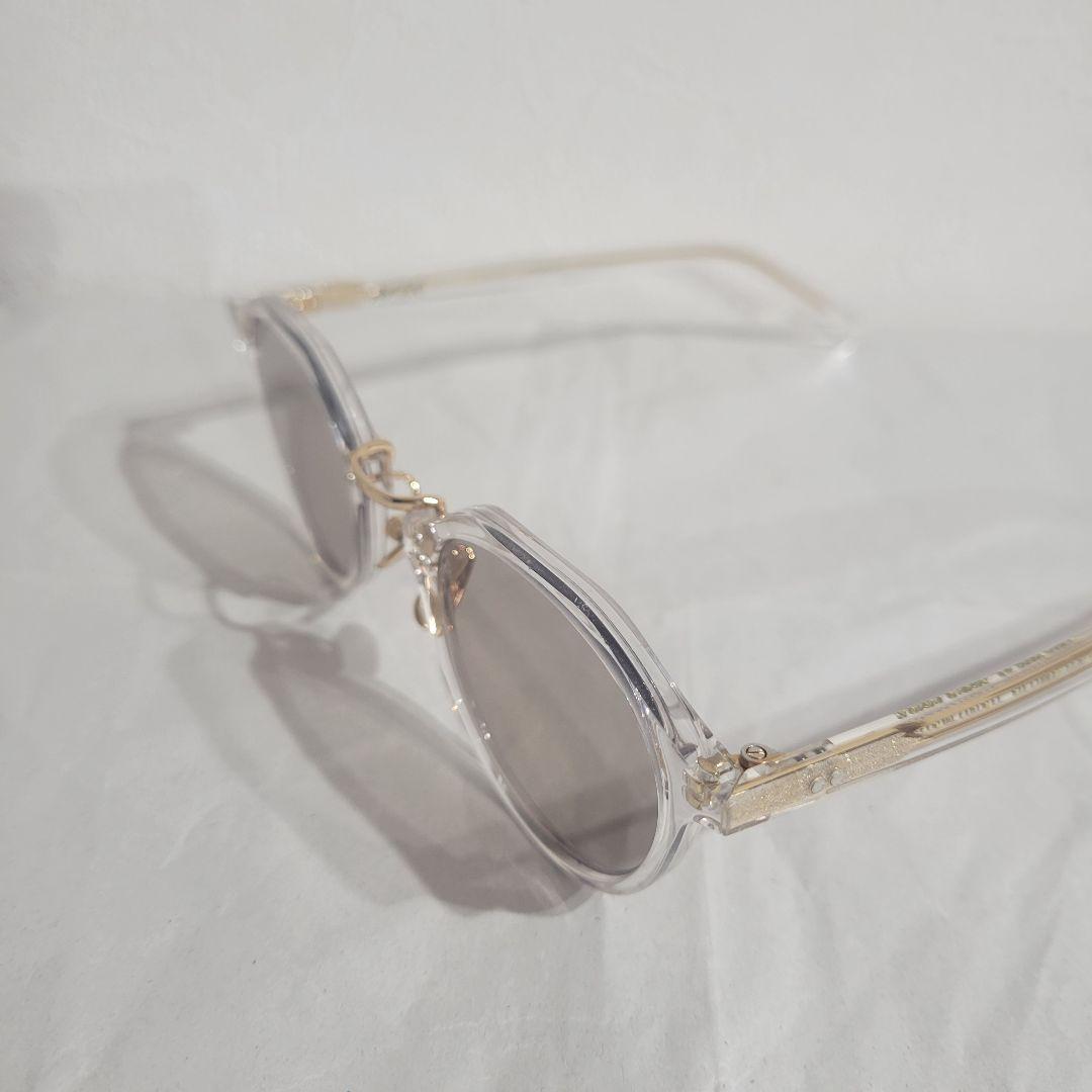 A.D.S.R. SATCHMO 03 クリア/ゴールドフレーム ブラウンレンズ