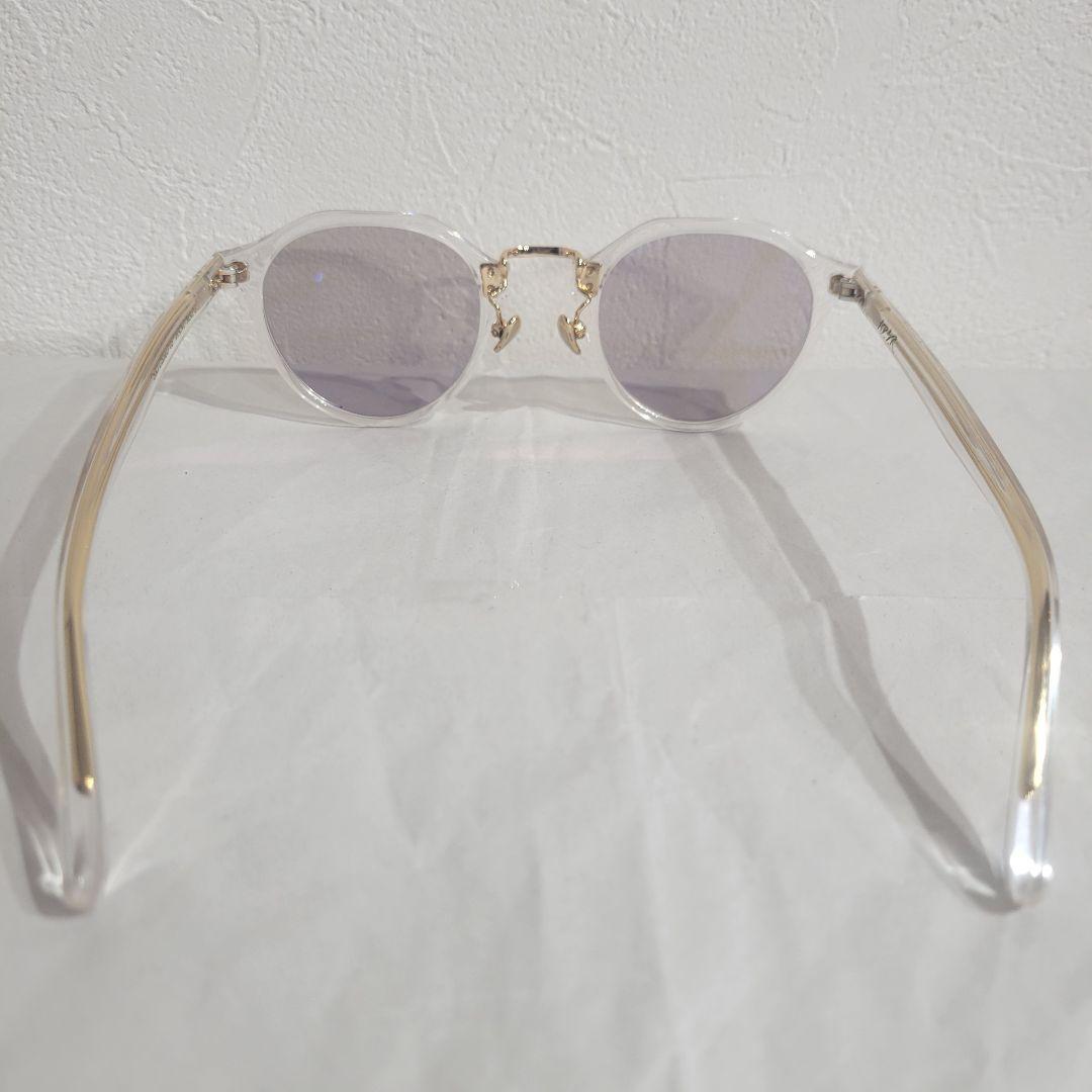 A.D.S.R. SATCHMO 03 クリア/ゴールドフレーム ブラウンレンズ