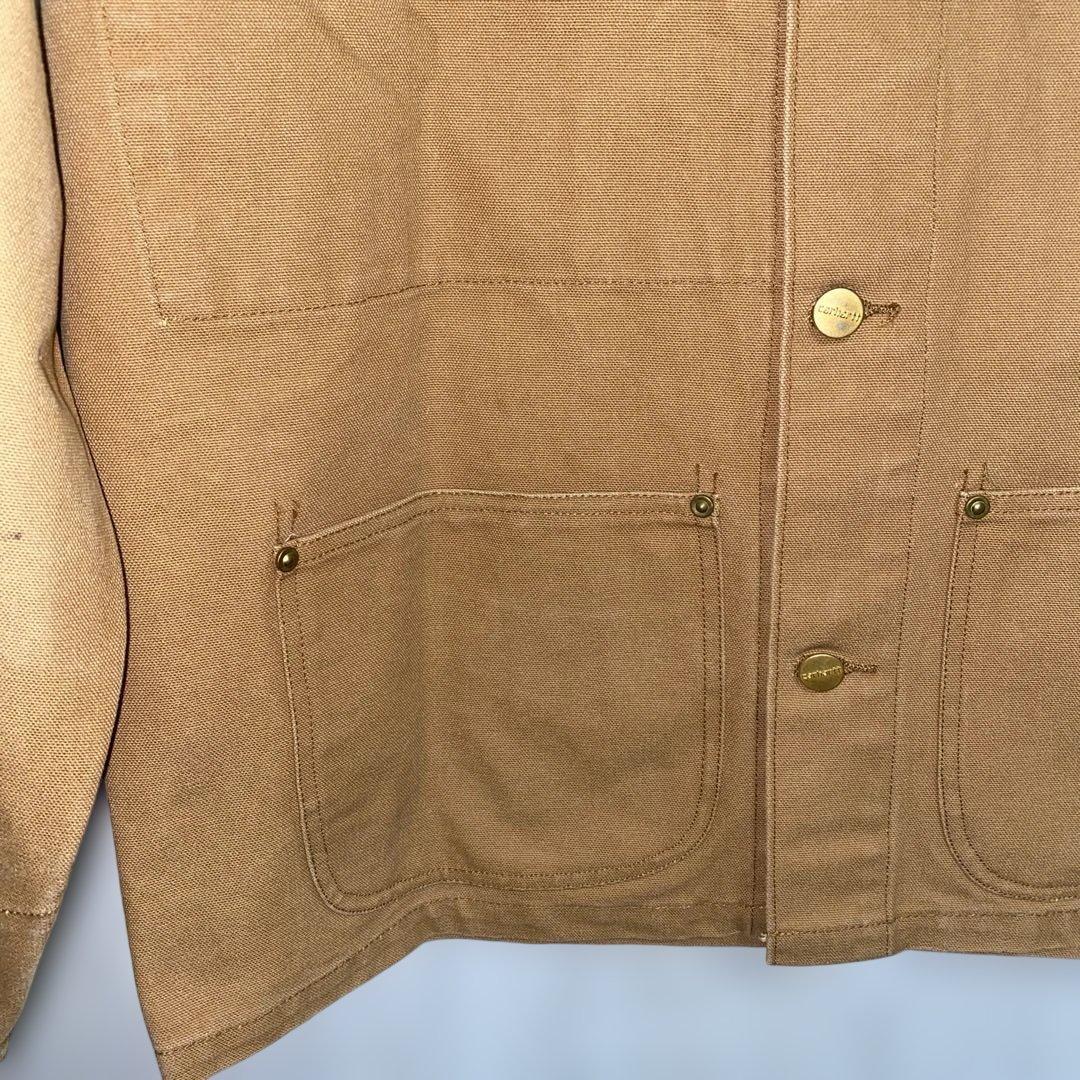 ダック地　チョアジャケット カーハート 80s 90s 星タグ　USA