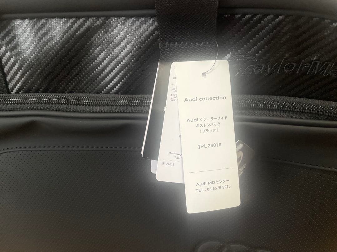 値下げ！Audi TaylorMade ボストンバッグ 新品未使用