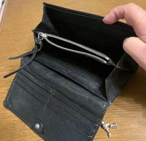 Chloé ブラックレザー 長財布