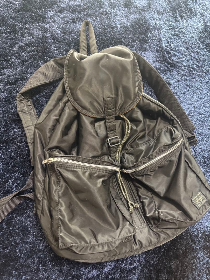 PORTER ポーター ブラック バックパック デイパック TANKER