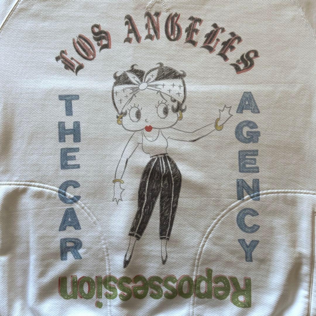 【美品】ブラックウィドー　スウェット　ベティちゃん　Lサイズ　タグ付き