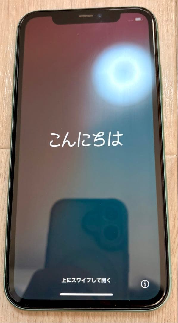 Apple iPhone 11 ミントグリーン 本体　動作確認済み　初期化済み