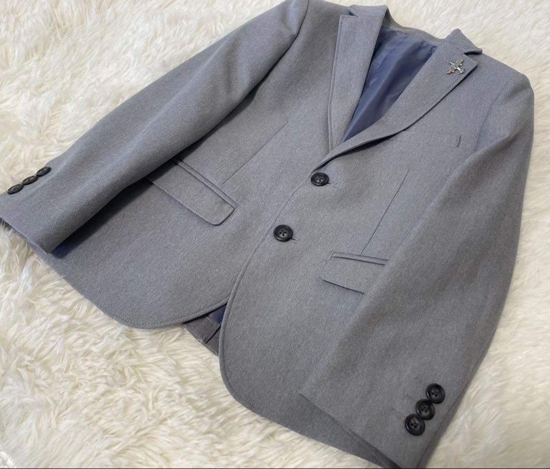 petit maim プティマイン スーツ 4点セット 120cm グレー