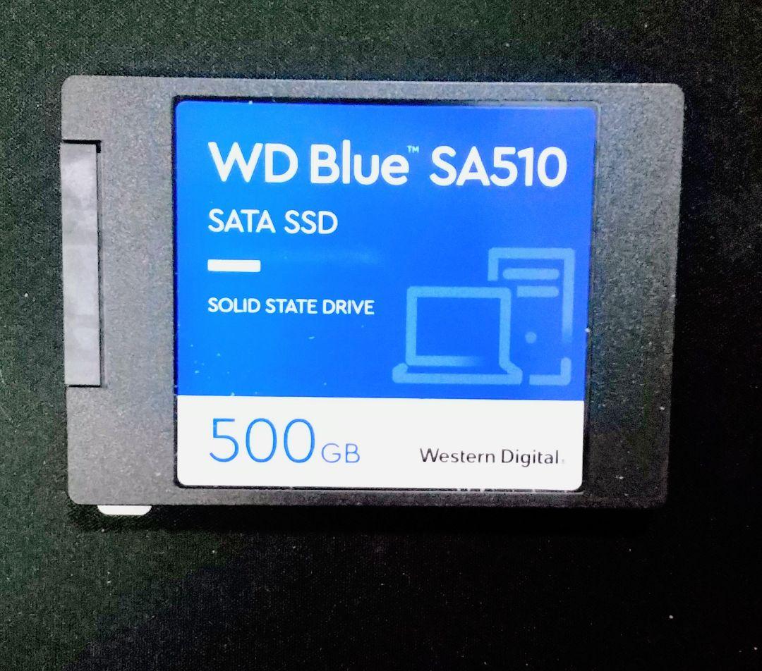 【新品・未通電】WD Blue SSD 500GB (開封のみ)即日発送可