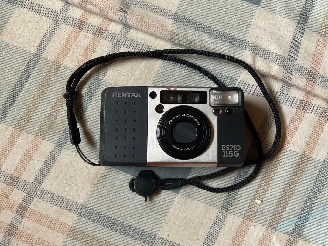 PENTAX ESPIO115G カバーなし、取扱説明書なし　【フイルムカメラ】
