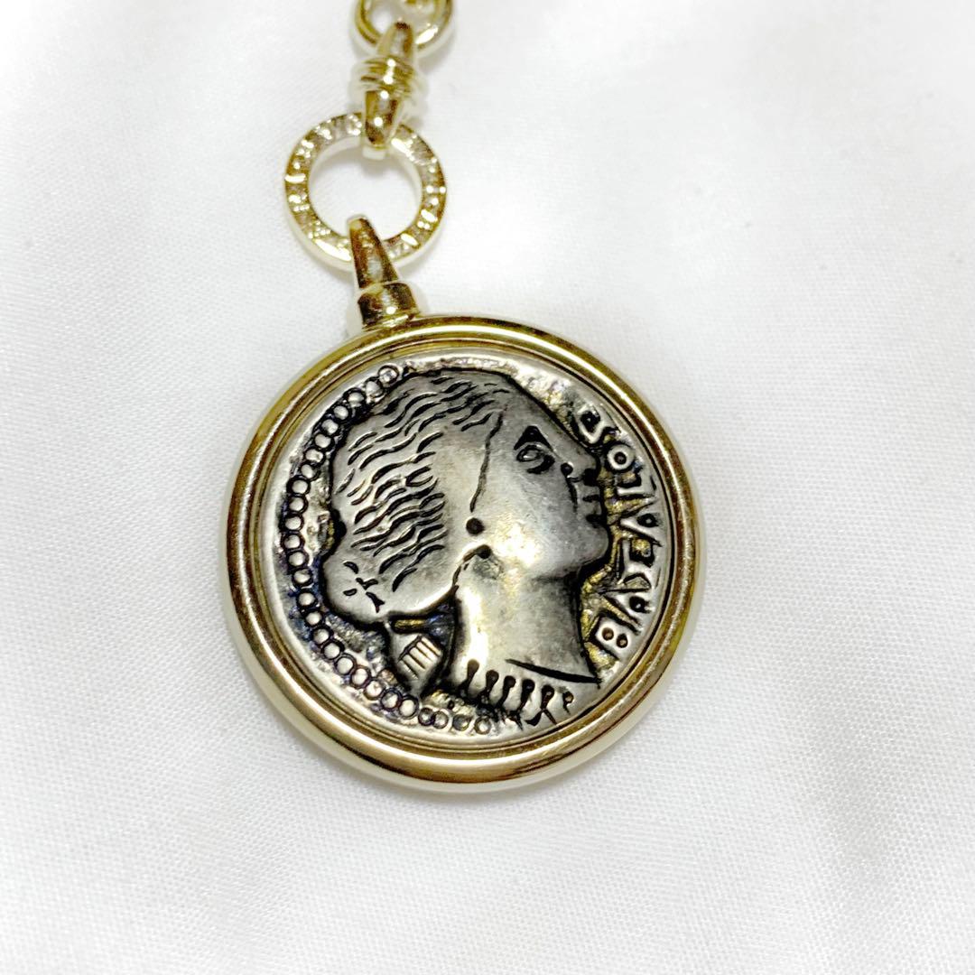 ブルガリ BVLGARI モネーテ  チャーム キーホルダー　古代