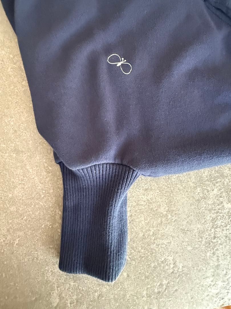 mina perhonen chouchoドルマン　ネイビー パーカー40