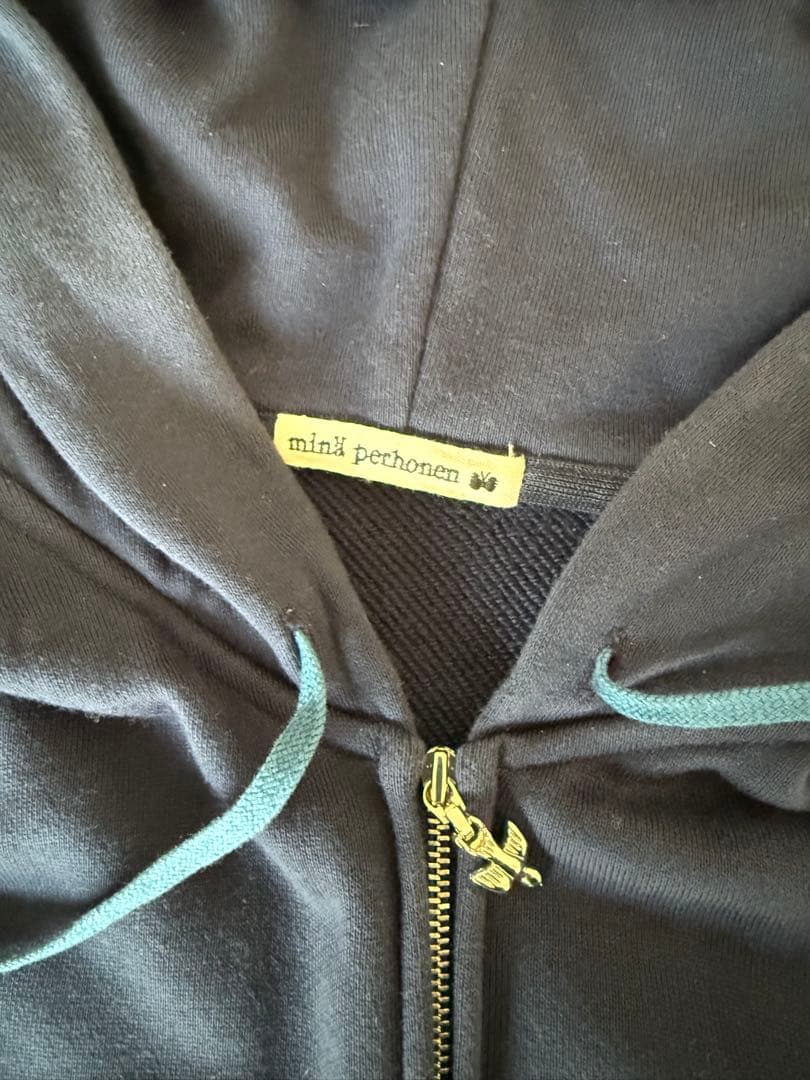 mina perhonen chouchoドルマン　ネイビー パーカー40