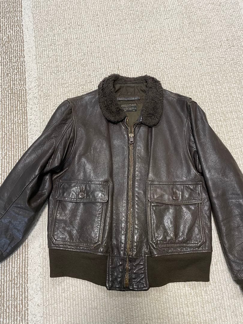 G-1アメリカ軍 US NAVY フライトジャケット60's~70's移行期