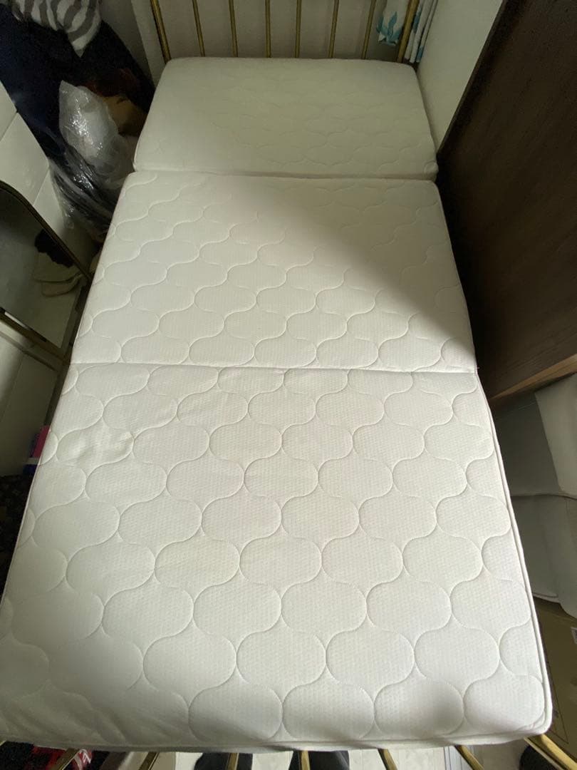 エアリー　シングル　三つ折りおり畳みマットレス　HG90-S