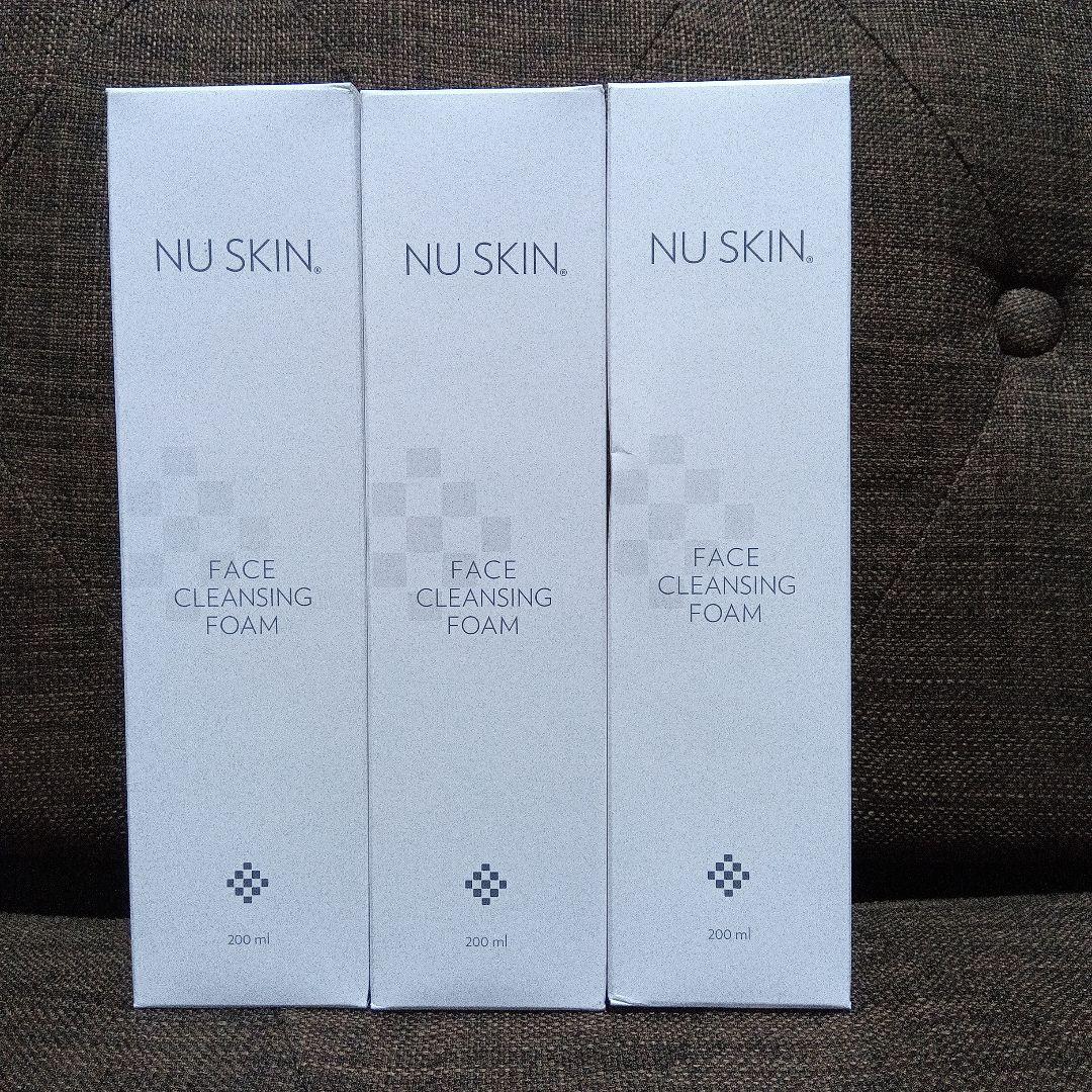 NU SKIN FACE CLEANSING FOAM 200ml 3本