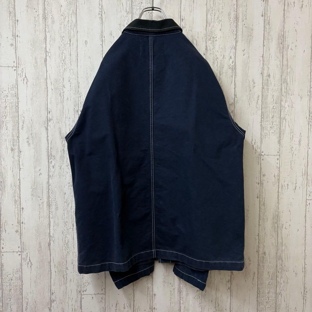 【激レア】STUSSY ステューシー　カバーオール　ジャケット　完売モデル　刺繍