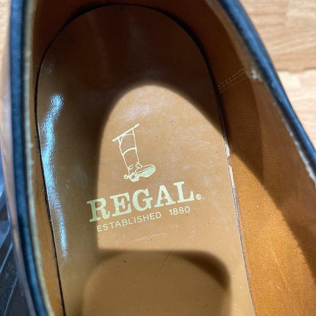 ⭐️REGAL リーガル ブラックレザー シューズ 25㎝⭐️